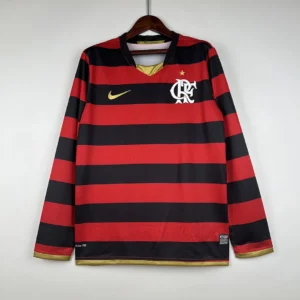 Retro Long Sleeve Flamengo 2008/2009 Home Jersey