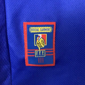 Retro Long Sleeve France 1998 Home Jersey