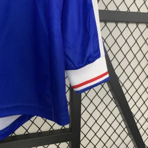 Retro Long Sleeve France 1998 Home Jersey