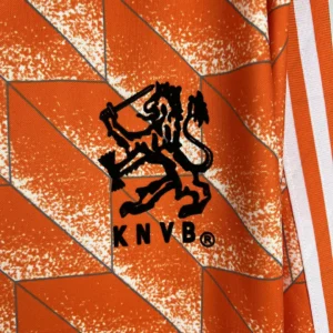Retro Long Sleeve Holland 1988 Home Jersey
