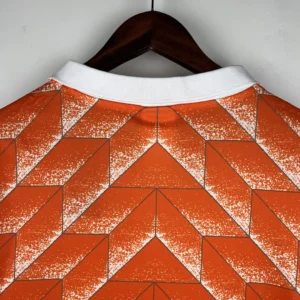 Retro Long Sleeve Holland 1988 Home Jersey