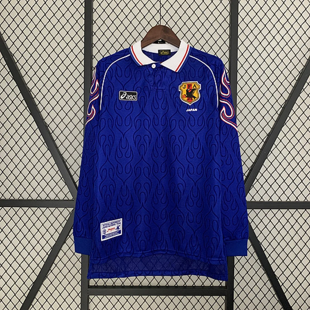 Retro Long Sleeve Japan 1998 Home Jersey