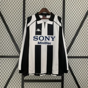 Retro Long Sleeve Juventus 1997/1998 Home Jersey