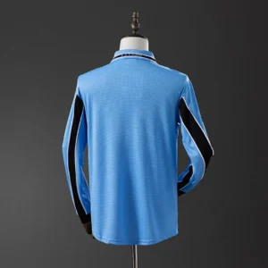 Retro Long Sleeve Lazio 1998/1999 Home Jersey