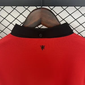 Retro Long Sleeve Manchester United 2013/2014 Home Jersey