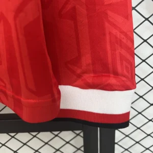 Retro Long Sleeve Manchester United 1992/1994 Home Jersey