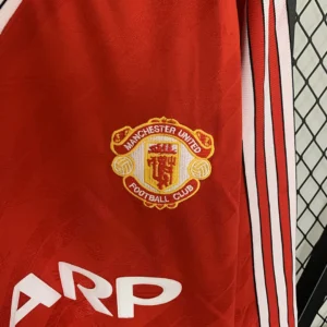 Retro Long Sleeve Manchester united 1986/1988 Home Jersey