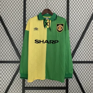 Retro Long Sleeve Manchester united 1992/1994 Third Jersey