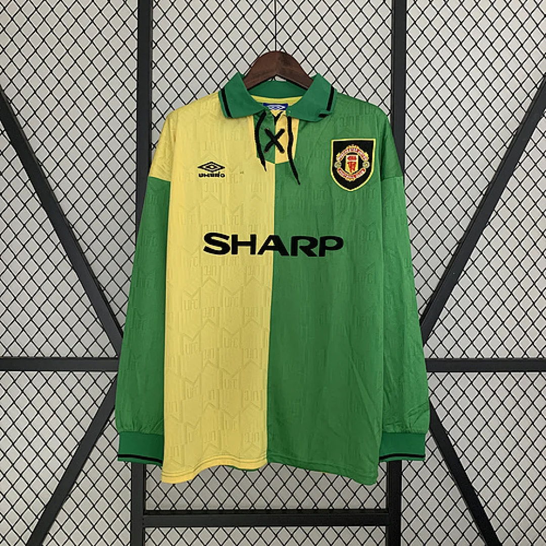 Retro Long Sleeve Manchester united 1992/1994 Third Jersey