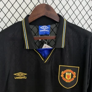 Retro Long Sleeve Manchester united 1993/1995 Away Jersey
