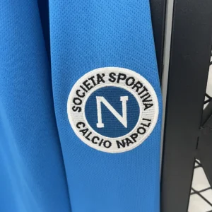 Retro Long Sleeve Napoli 1987/1988 Home Jersey