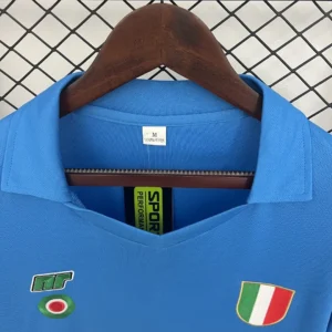 Retro Long Sleeve Napoli 1987/1988 Home Jersey