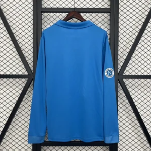 Retro Long Sleeve Napoli 1987/1988 Home Jersey