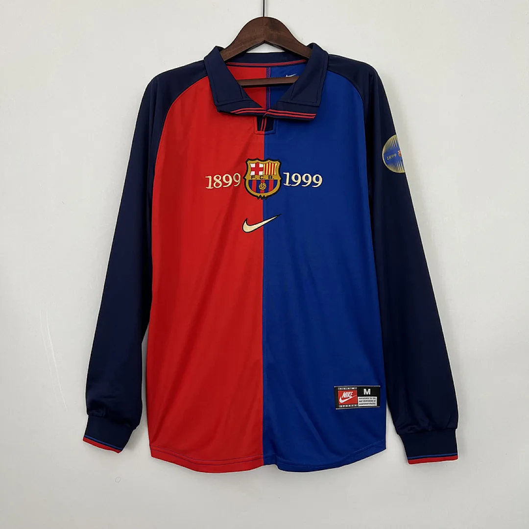 Retro Long Sleeve Parana 100th Anniversary Home Jersey