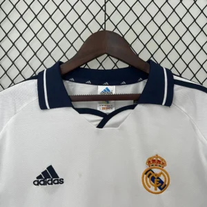 Retro Long Sleeve Real Madrid 2000/2001 Home Jersey