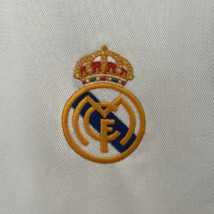 Retro Long Sleeve Real Madrid 2000/2001 Home Jersey