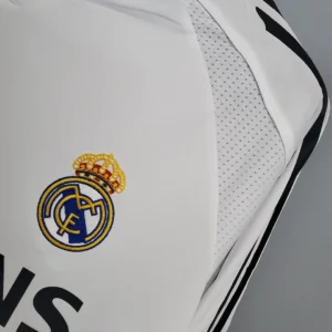 Retro Long Sleeve Real Madrid 2005/2006 Home Jersey