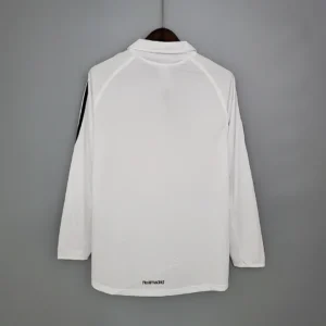 Retro Long Sleeve Real Madrid 2005/2006 Home Jersey