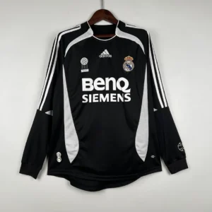 Retro Long Sleeve Real Madrid 2006/2007 Third Jersey