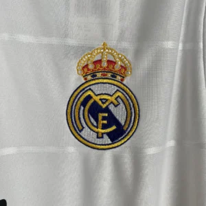Retro Long Sleeve Real Madrid 2013/2014 Home Jersey
