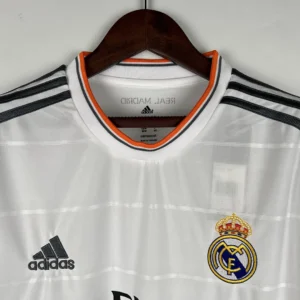 Retro Long Sleeve Real Madrid 2013/2014 Home Jersey