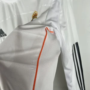 Retro Long Sleeve Real Madrid 2013/2014 Home Jersey