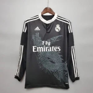 Retro Long Sleeve Real Madrid 2014/2015 Jersey