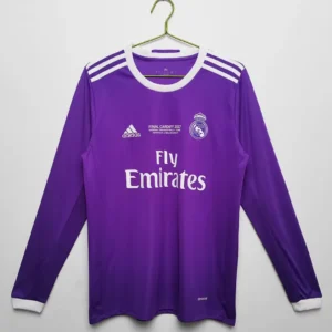 Retro Long Sleeve Real Madrid 2016/2017 Jersey