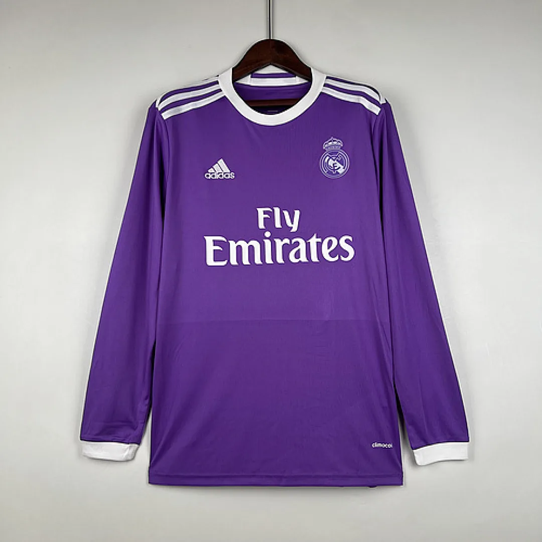 Retro Long Sleeve Real Madrid 2016/2017 Jersey