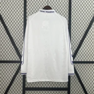 Retro Long Sleeve Real Madrid 1994/1996 Home Jersey