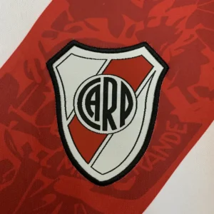 Retro Long Sleeve River Plate 2013/2014 Home Jersey