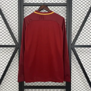 Retro Long Sleeve Roma 2017/2018 Home Jersey