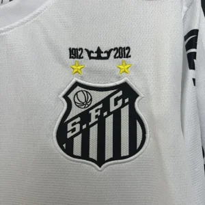 Retro Long Sleeve Santos 2011/2012 Home Jersey