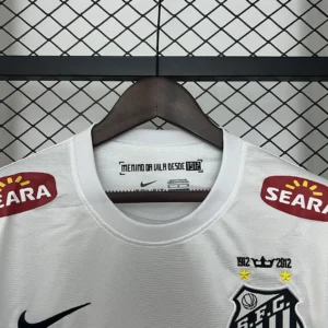 Retro Long Sleeve Santos 2011/2012 Home Jersey