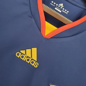 Retro Long Sleeve Spain 2010 Away Jersey
