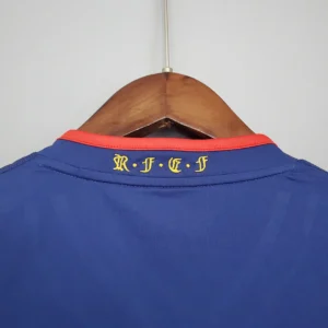 Retro Long Sleeve Spain 2010 Away Jersey