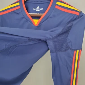 Retro Long Sleeve Spain 2010 Away Jersey