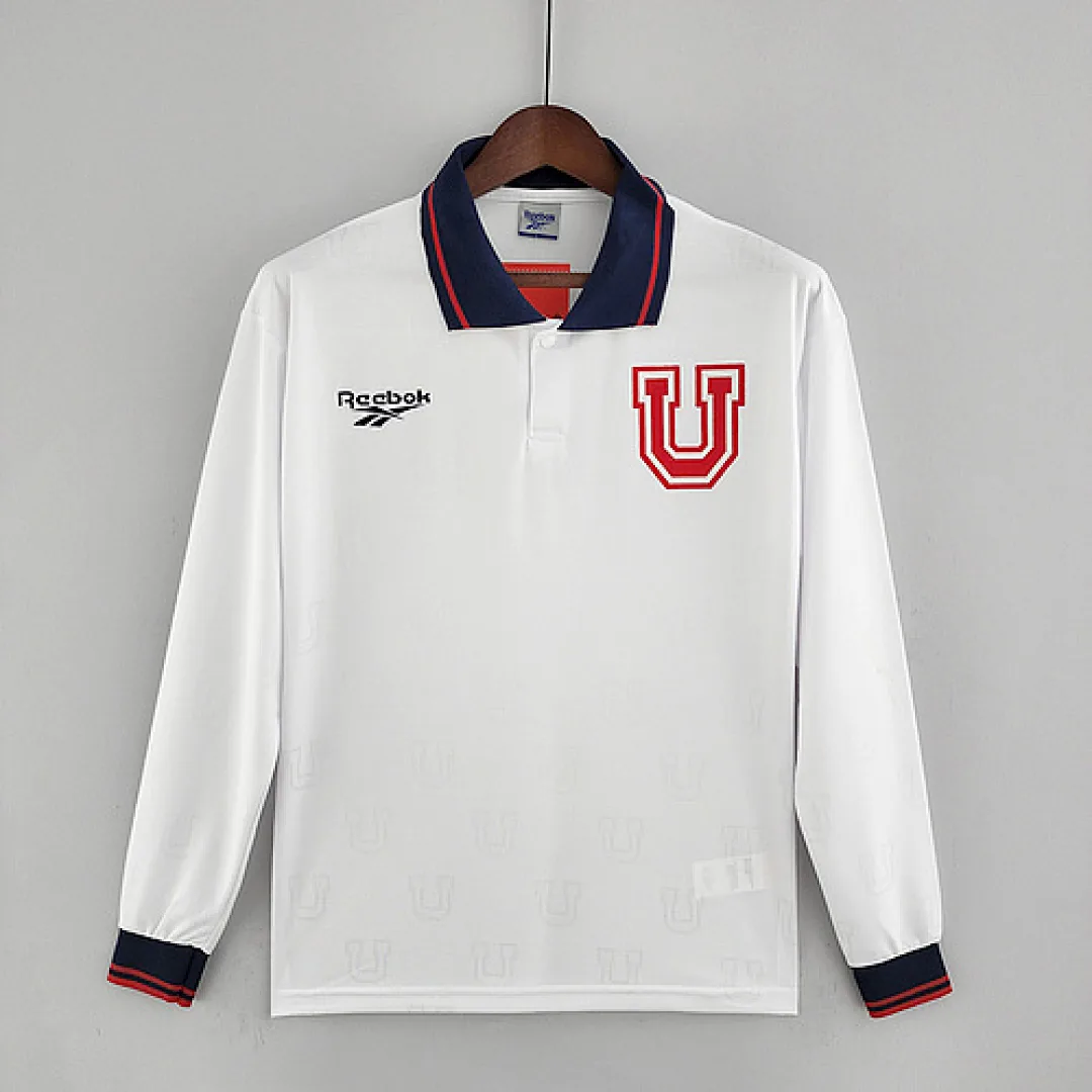 Retro Long Sleeve Universidad de Chile 1998 Home Jersey