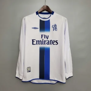 Retro Long Sleeve 03 05 Chelsea Away Jersey