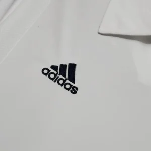 Retro Long Sleeve 2002 Real Madrid Home Jersey