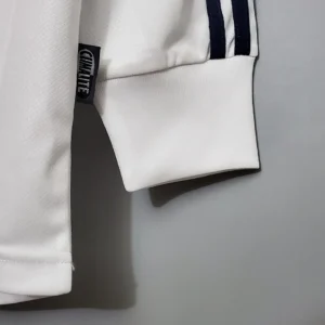 Retro Long Sleeve 2002 Real Madrid Home Jersey