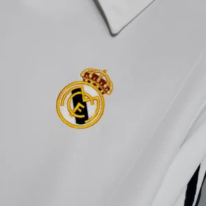 Retro Long Sleeve 2002 Real Madrid Home Jersey