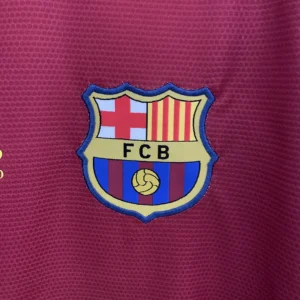 Retro long sleeves Barcelona 2008/2009 Champions League Home Jersey