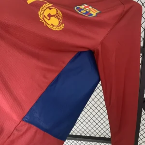 Retro long sleeves Barcelona 2008/2009 Champions League Home Jersey