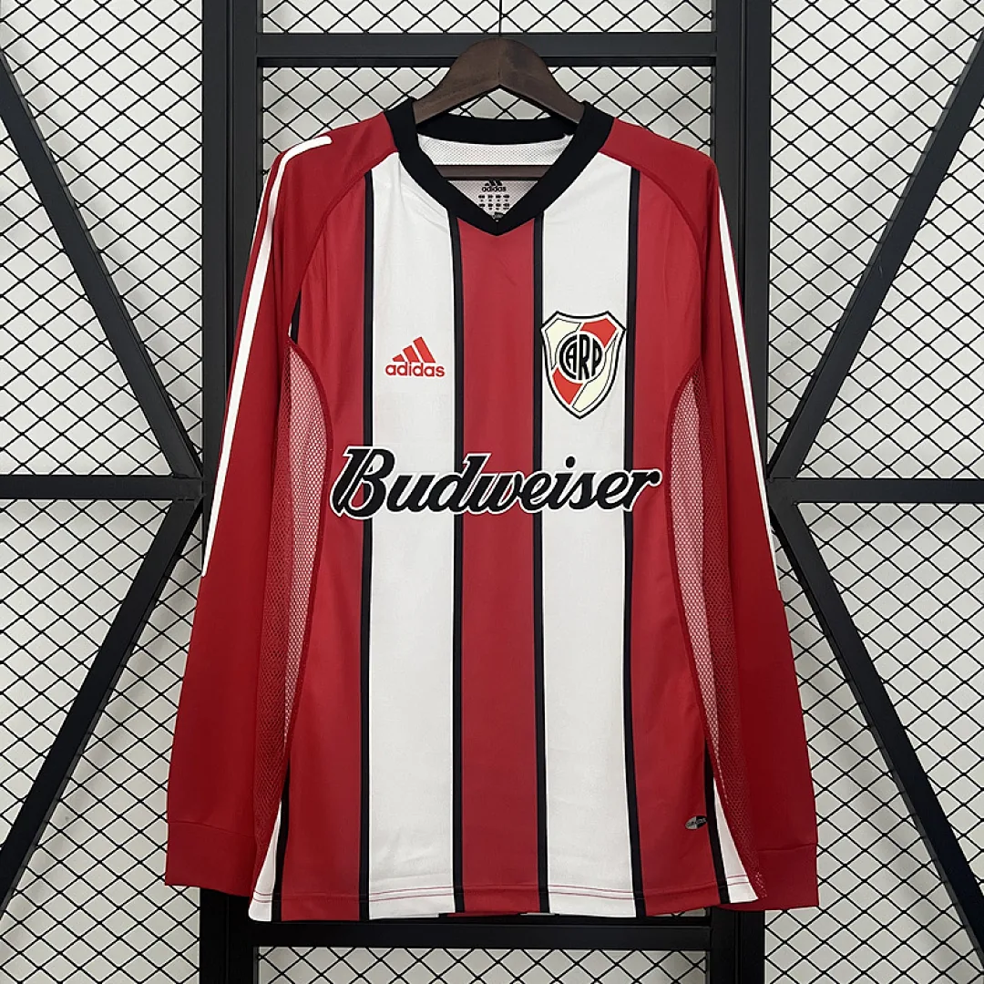 Retro long sleeves River Plate 2003/2004 Away Jersey