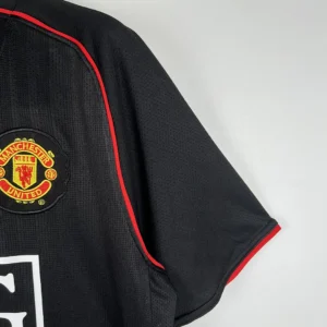 Retro Manchester United 2007/2008 Black Jersey