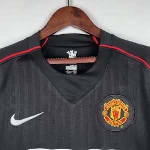 Retro Manchester United 2007/2008 Black Jersey