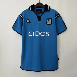 Retro Manchester City 2001/2002 Home Jersey