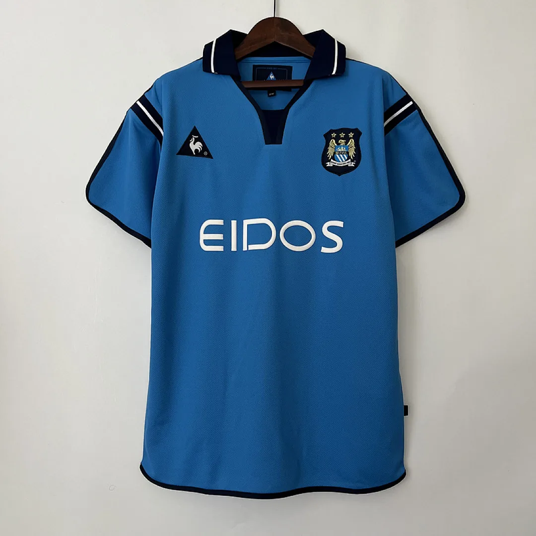 Retro Manchester City 2001/2002 Home Jersey