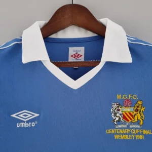 Retro Manchester City 1981/1982 Home Jersey
